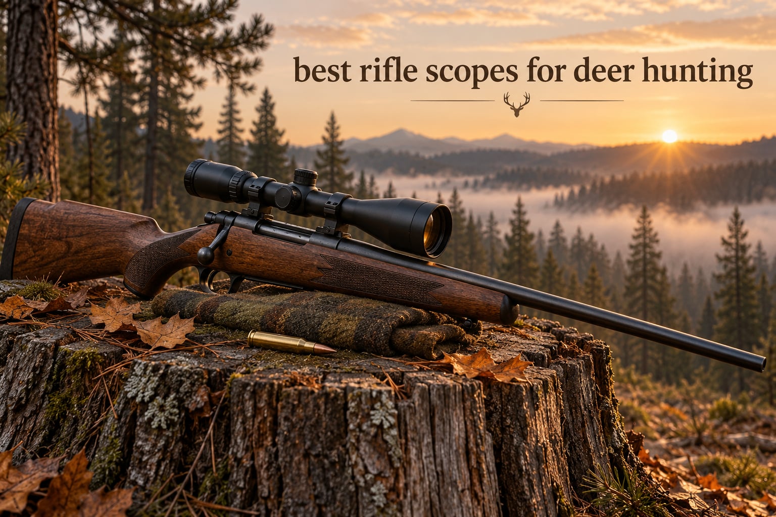 best rifle scopes for deer hunting