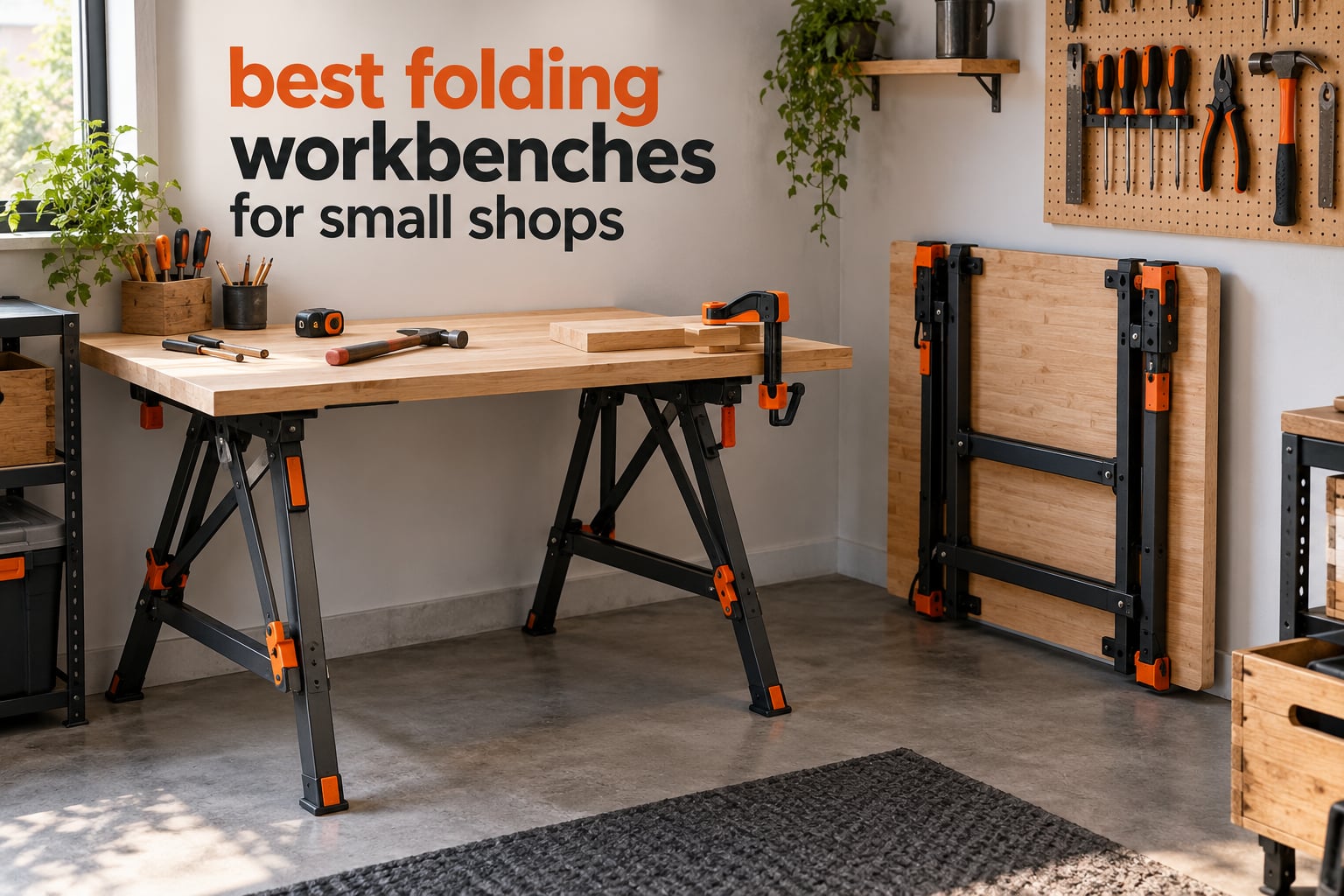 best folding workbenches for small shops