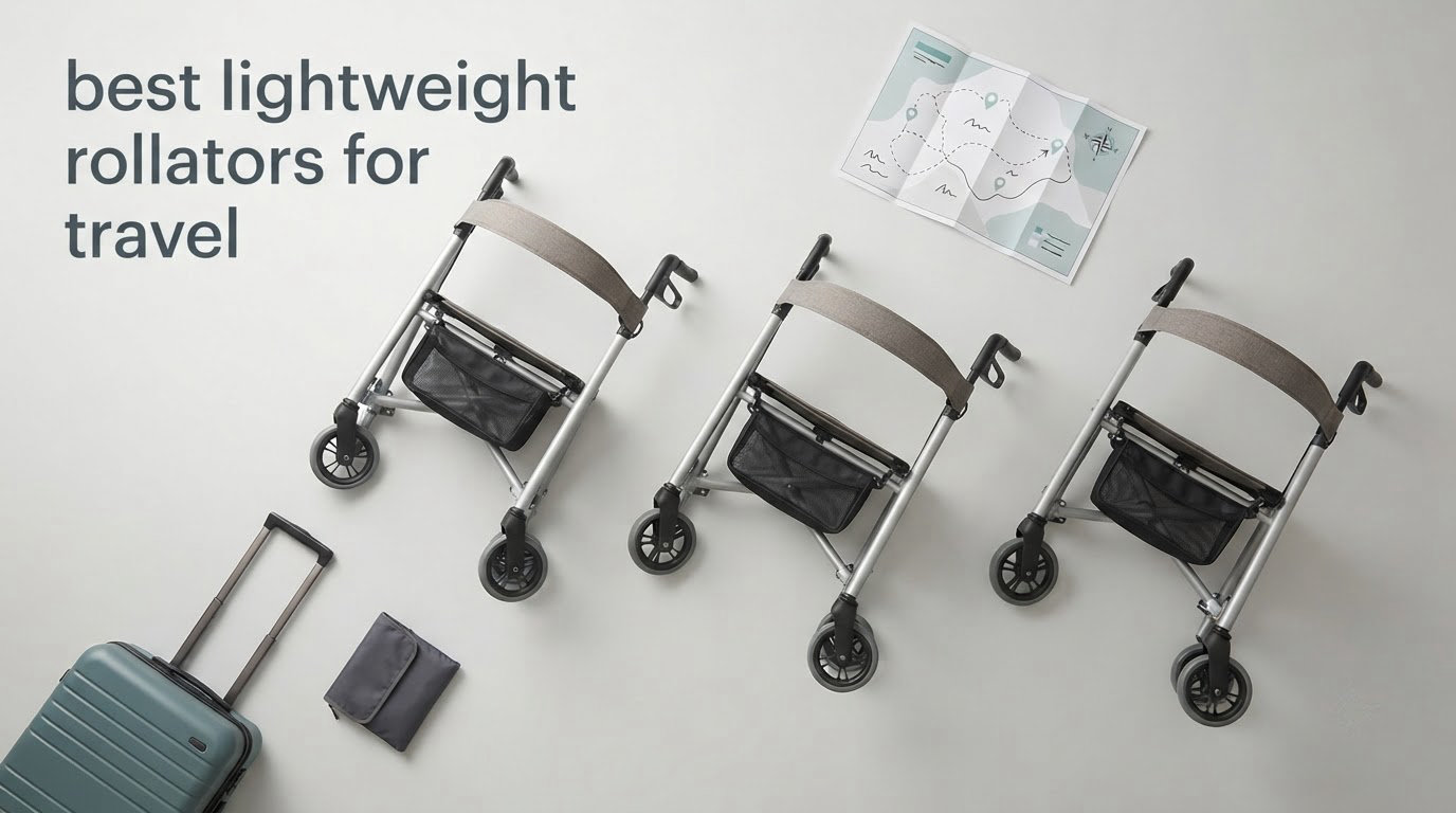 best lightweight rollators for travel