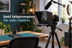 best teleprompters for solo creators