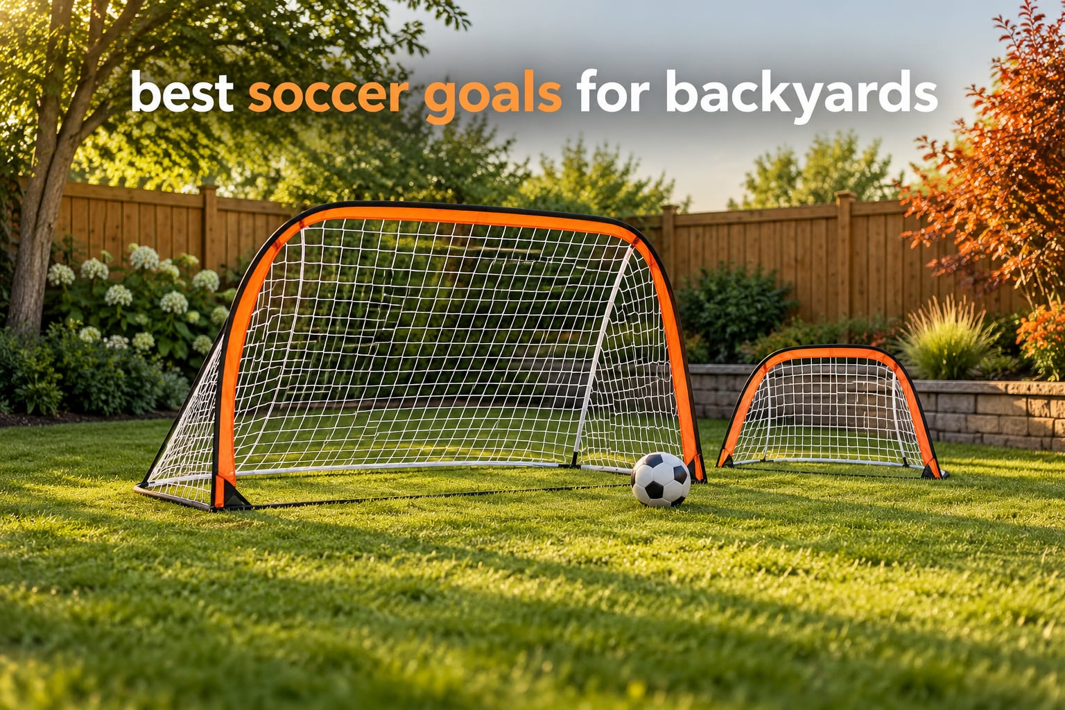 best soccer goals for backyards