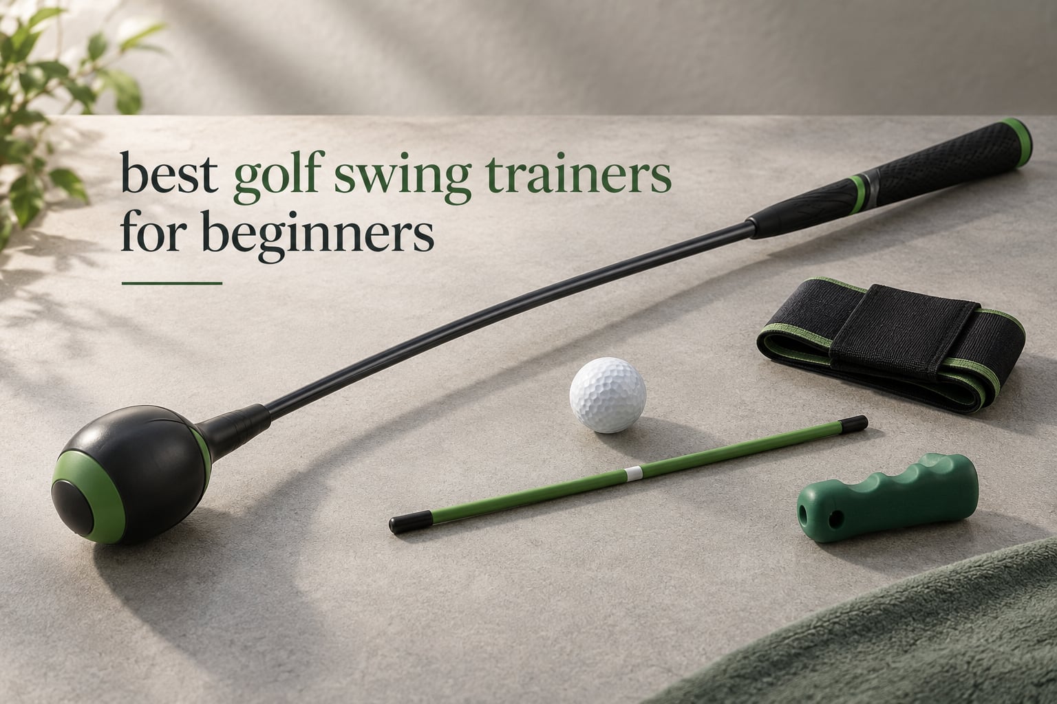 best golf swing trainers for beginners